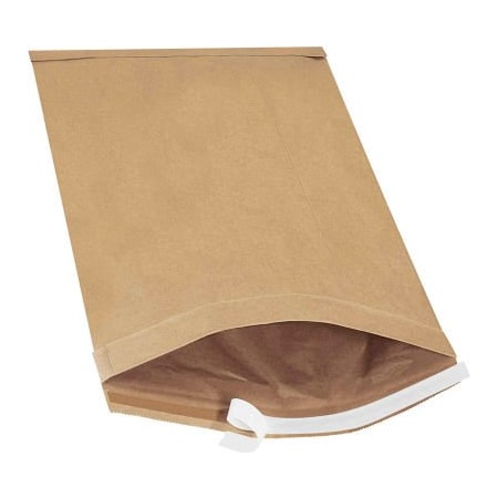 Box Packaging Self Seal Padded Mailers No 6 12-1/2W x 19L Kraft 25/Pack B810SS25PK